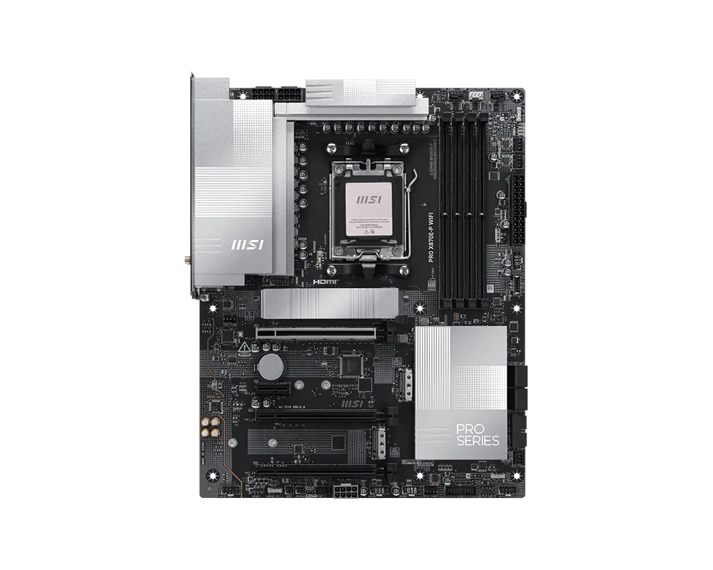 MSI PRO X870E-P WIFI Motherboa - огляд і ціна X870E Atx Motherboard