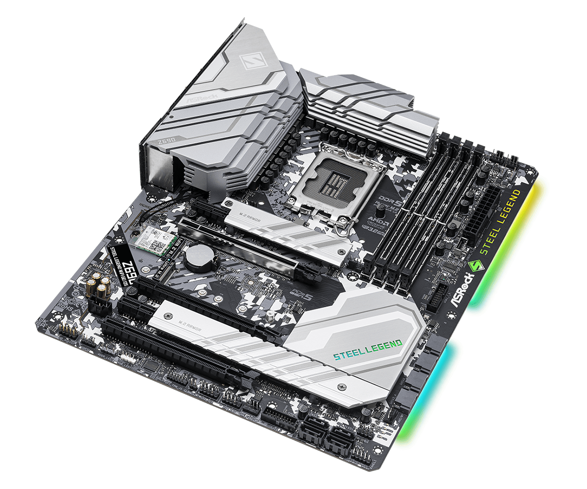 ASROCK Z690 Steel Legend WiFi  - огляд і ціна X870E Atx Motherboard