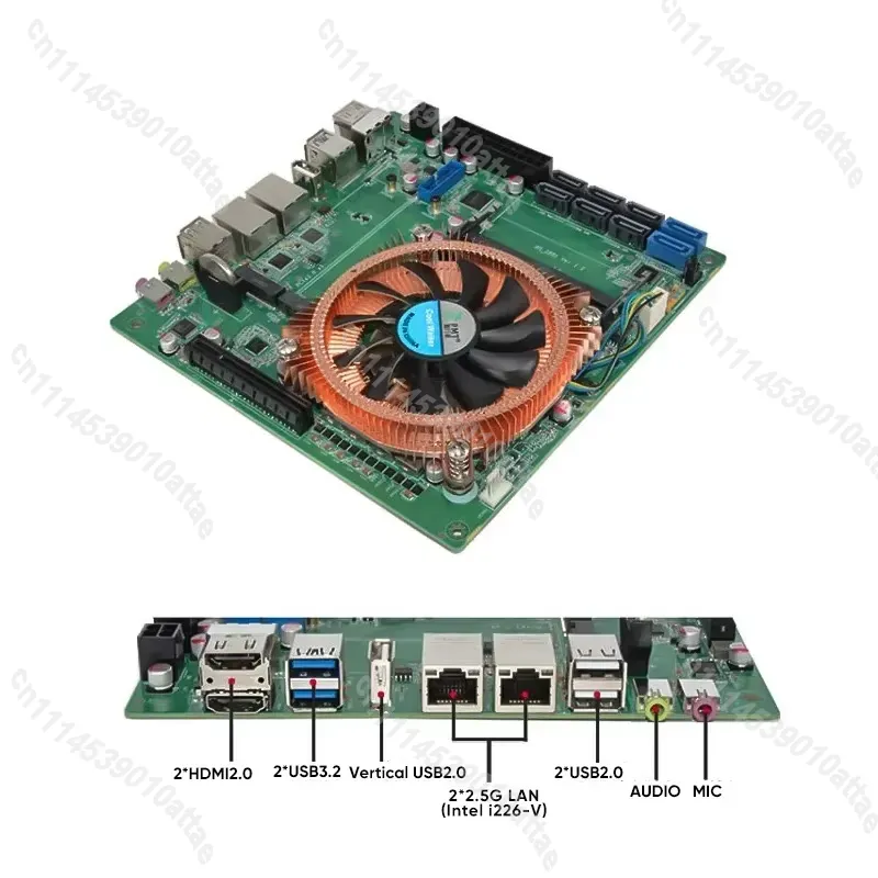 Compatible With Topton AMD Ryz - огляд і ціна Mini Itx Dual 2.5G Nas Motherboard